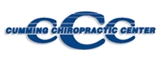 The Cumming Chiropractic Center website scrolling logo